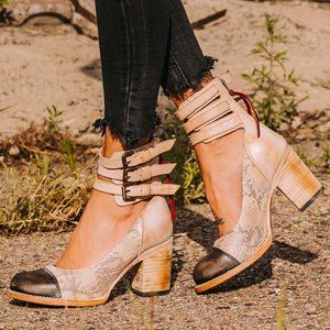 Freebird Bonnie Closed Toe Shoes/Booties *NIB*